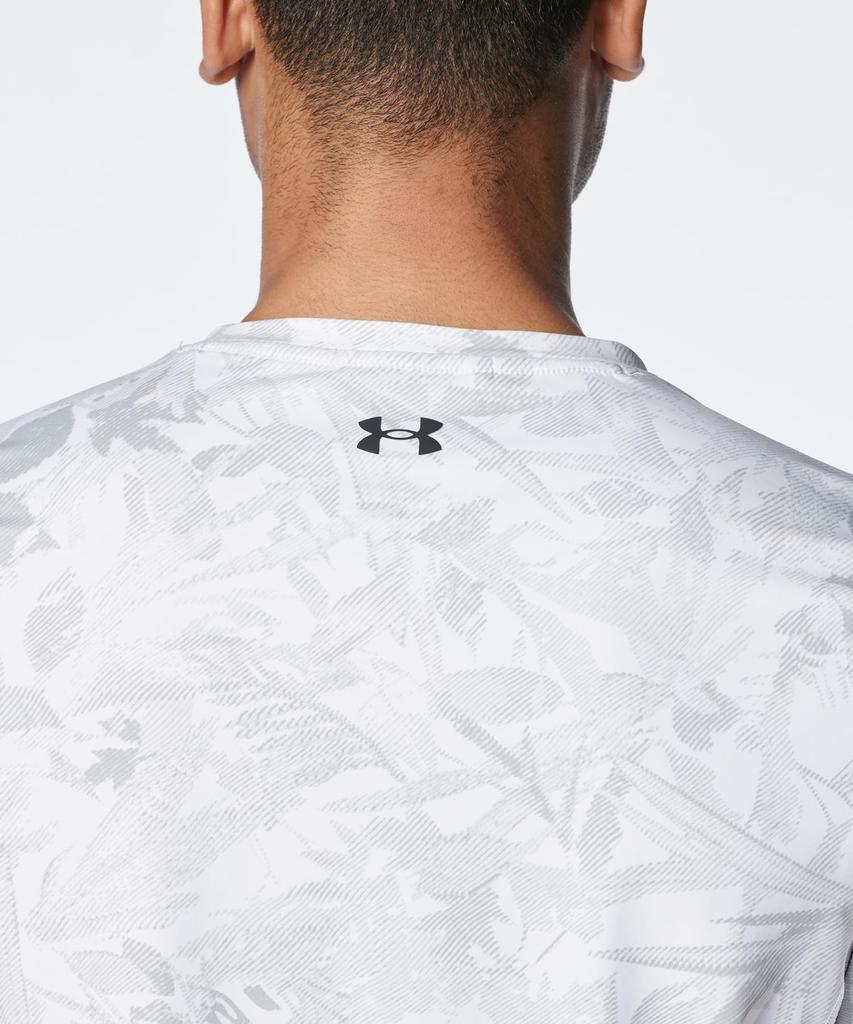 UA Figursydd Långärmad NV Vit Svart LG [Under Armour] Iso-Chill / /