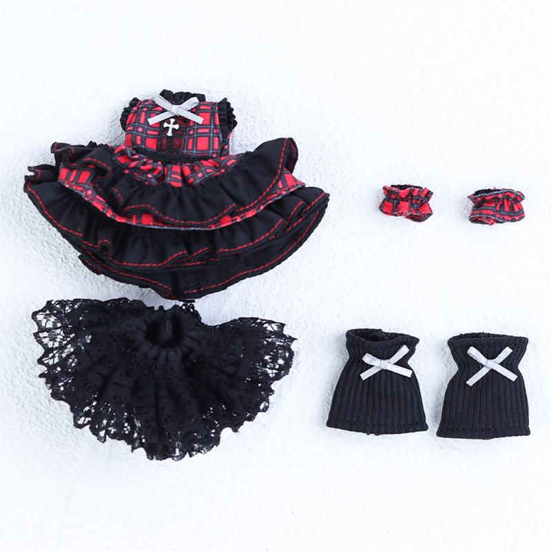 OB11 Princess Skirt Idol Uniform Cute Girl OBITSU11 Dressing Multiple Styles Multiple Colors  MOLLYS OB11 Doll Shoe Accessories