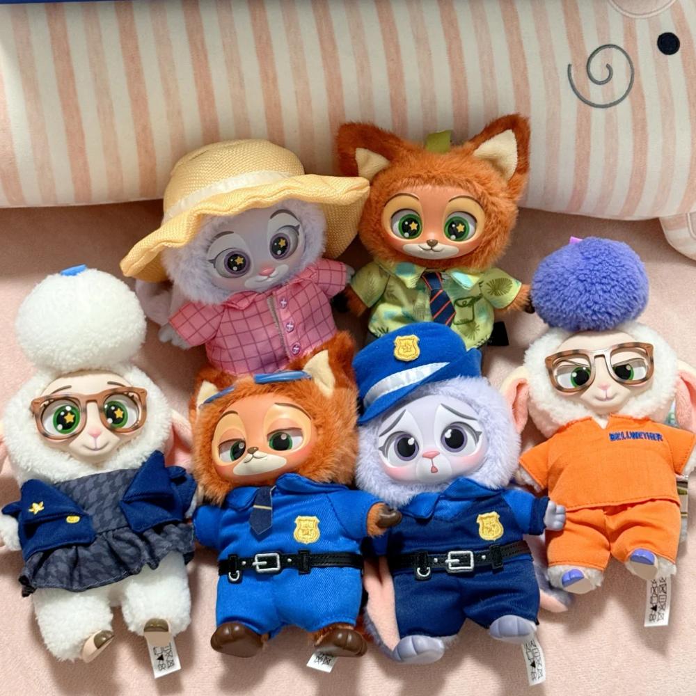 Zootopia2 Blind Box Nick Judy Surprise Box Action Figure Plush Vinyl Doll Mystery Anime Figures Cartoon Collection Toy Gift New