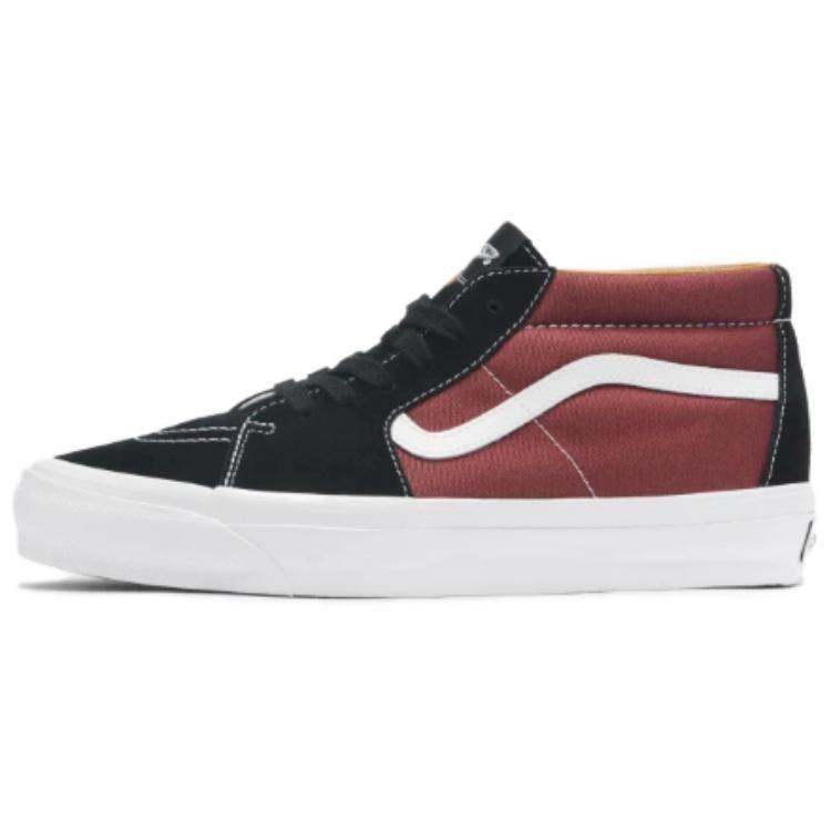 Sk8 Premium Vans-Mid 83 `Black Russet