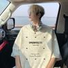 Unisexs Cotton Tshirt Big Size Letter Print Unisexs Oversized Graphic T Shirts Vintage Tee Shirts Casual Wear Summer Tshirt for Unisex