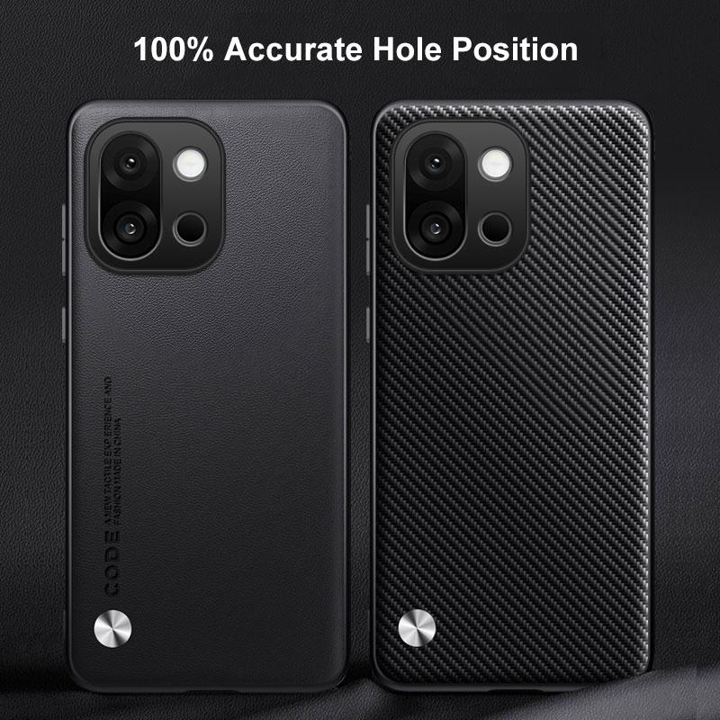 Luxury PU Leather Case For OnePlus 15 OnePlus15 Back Cover TPU Silicone Shockproof Full Protection Phone Case For One Plus 15 5G