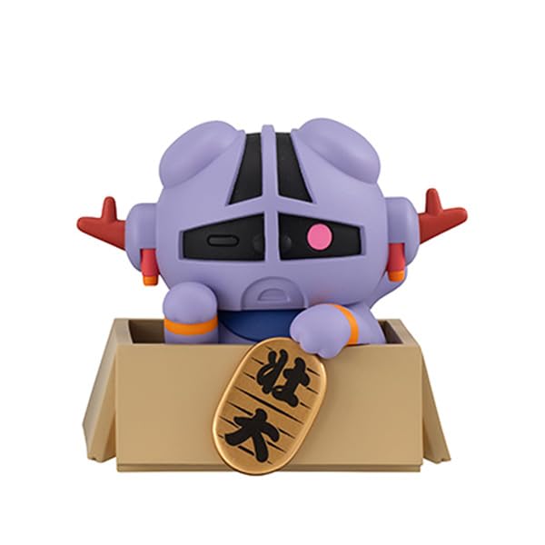 MegaHouse MEGA KAT PROJEKT Mobile Suit Gundam Mobile Suit 60mm PVC NyandamLUCKYCAT [ÆSKE] Ca.