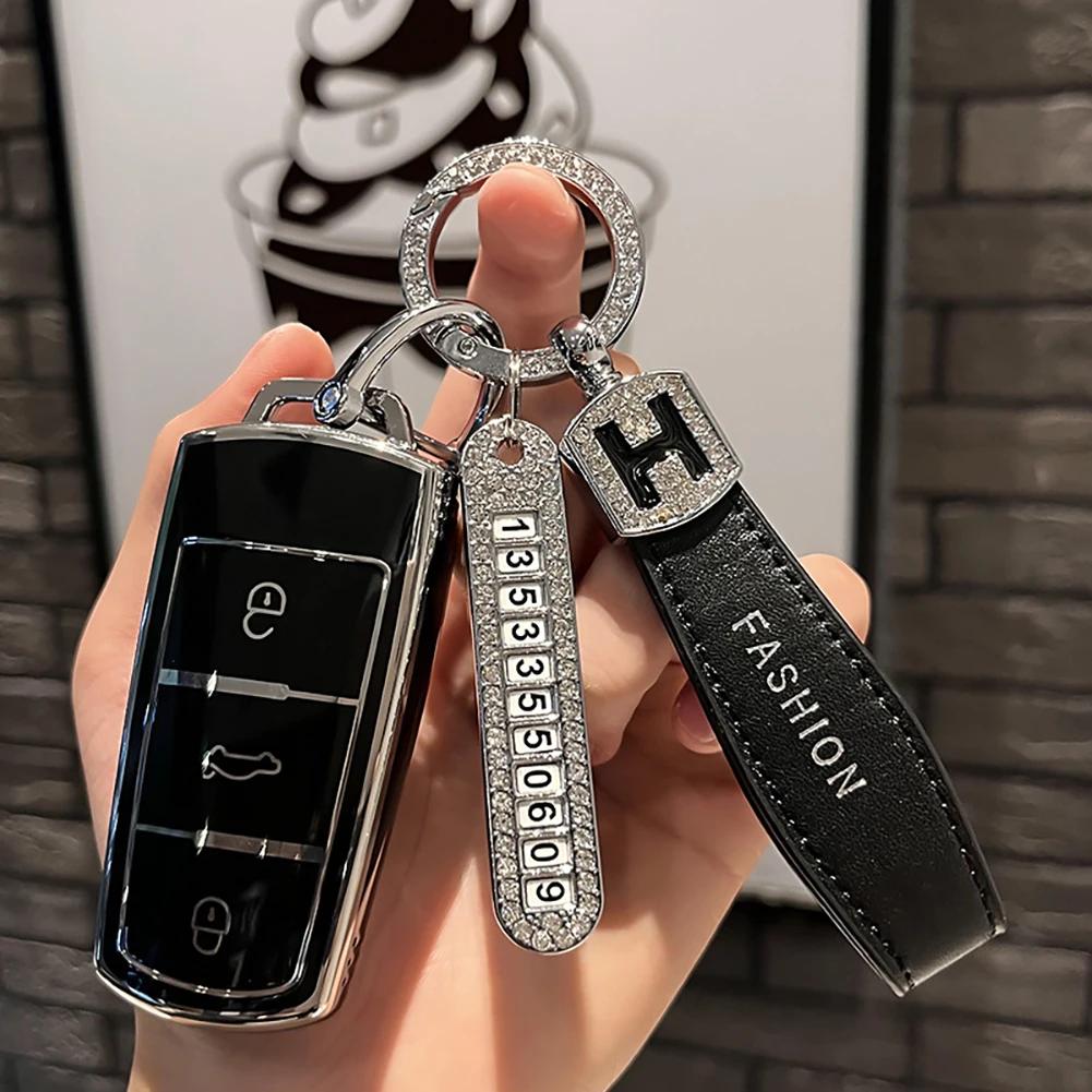 Nueva funda protectora de TPU para llave de coche de moda para Volkswagen VW CC Passat B6 B7 Passat 3C CC Maogotan R36 B5 B7L, accesorios para coche