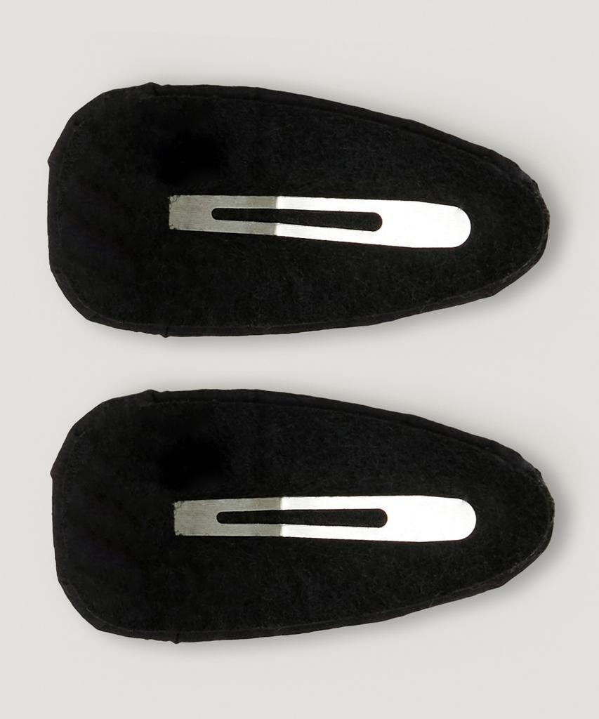 Satur (W) Classic Logo Hairpin Set Black