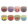 Scented Candles Iron Jar Soy Wax Dried Flower Candle 120g Sleep Soothing Bedroom Bathroom Home Decoration 8 Flavor