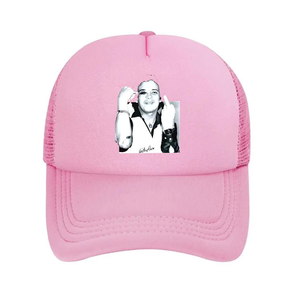 Gesture Portrait Graphic Fashion Mesh Baseball Cap Breathable Casual Hats Outdoor For Unisexs And WoUnisexs