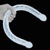 Hakona Thin Anal Dildo for Thick and Soft Anal Development Masturbation Transparent Dildo for Exquisitely Curved Dragon Scale Shape Anal Expansion