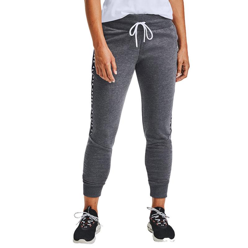 Under Armour Training Fleece Joggers Women Bottoms Black 1328936-002
