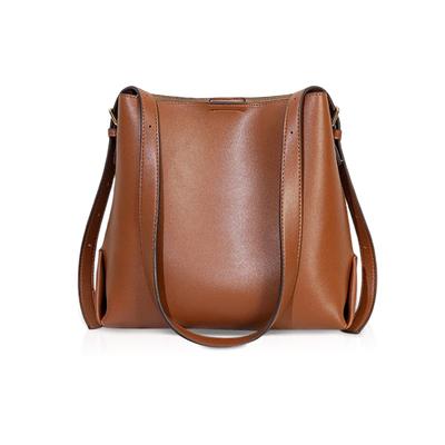 NICOLE DORIS Bolsa Tote Transversal Grande PU Ajustável Perfeita para e Marrom & Bolsa Feminina, Estilo Balde, Bolsa, Capacidade, Impermeável, Leve, Couro,