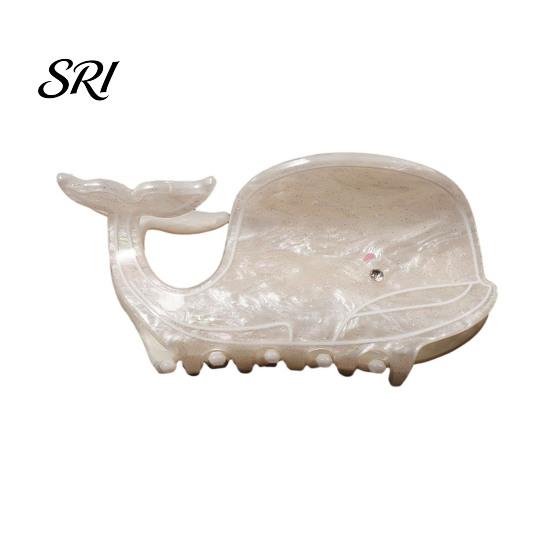 Non Slip Hair Clip Ocean Theme Claw Whale Shell Shape Strong Hold Curly Long Thick Thin Clamp Women Girls Accessories