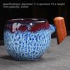 Kiln-changed Ceramic Wood Handle Mug Office Coffee Cup Creative Tea Cup Personalized Household Milk Cup