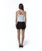 Kasiko Spangle Mini Skirt Black