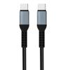 100/240W USB C Cable Nylon Braided Fast Charging Cord USB C To USB C Cable Charging Cord Support Charging Sync 480mbps