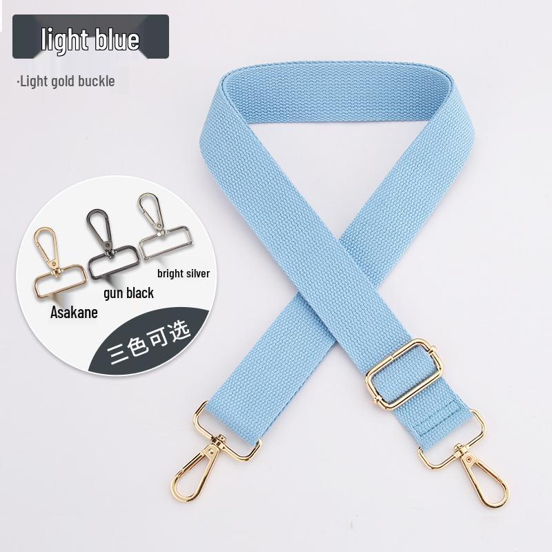 Adjustable 38mm Solid Color Wide Shoulder Strap for Bags - In Stock