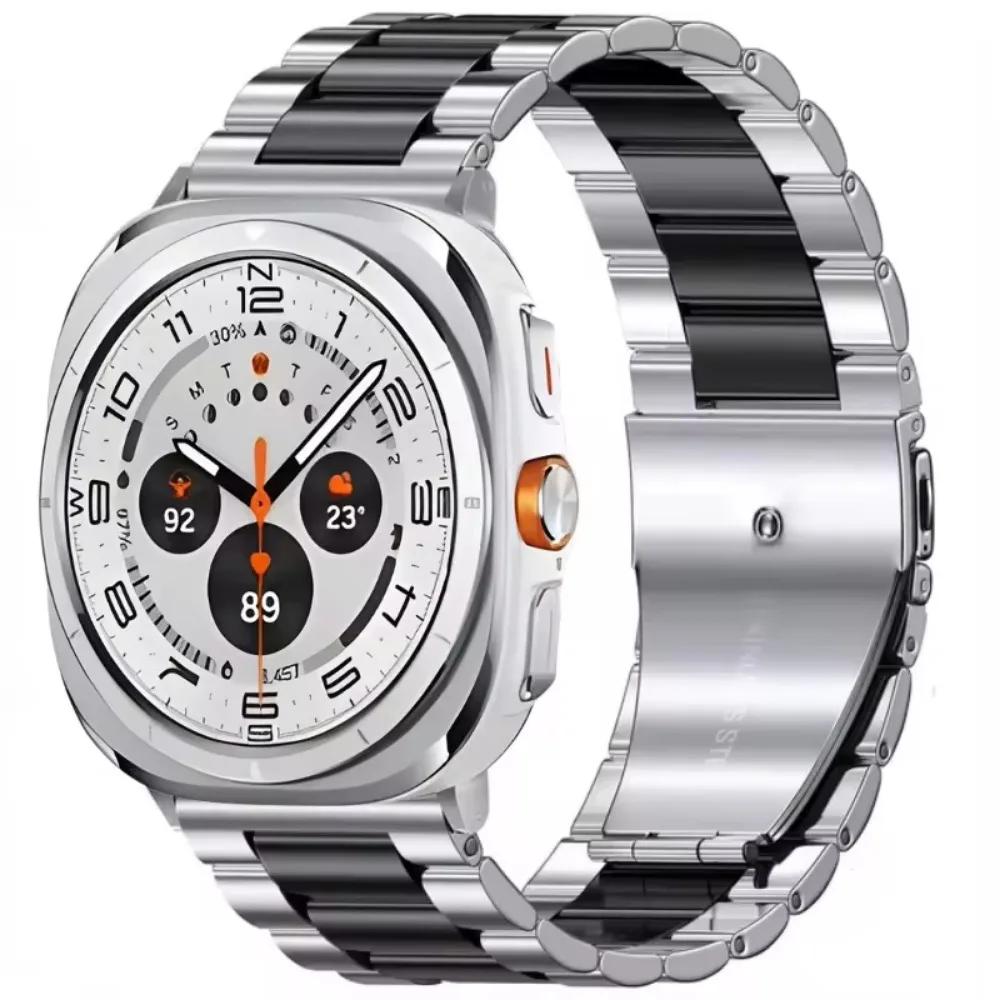 Strap for Samsung Galaxy Watch 8-7 Ultra 47mm Metal Stainless Steel Bracelet Watchband For Galaxy Watch 8-8 Classic 40/44mm 46mm