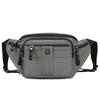 Men's Fanny Pack Crossbody Bag Outdoor Cycling Backpack Shoulder Bag Sports Waterproof Casual Breast Bag