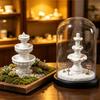 Miniature Fountain Decors Mini Water Feature for Miniature Landscape Bonsais Dollhouses Faery Garden DIY Scene Accessories