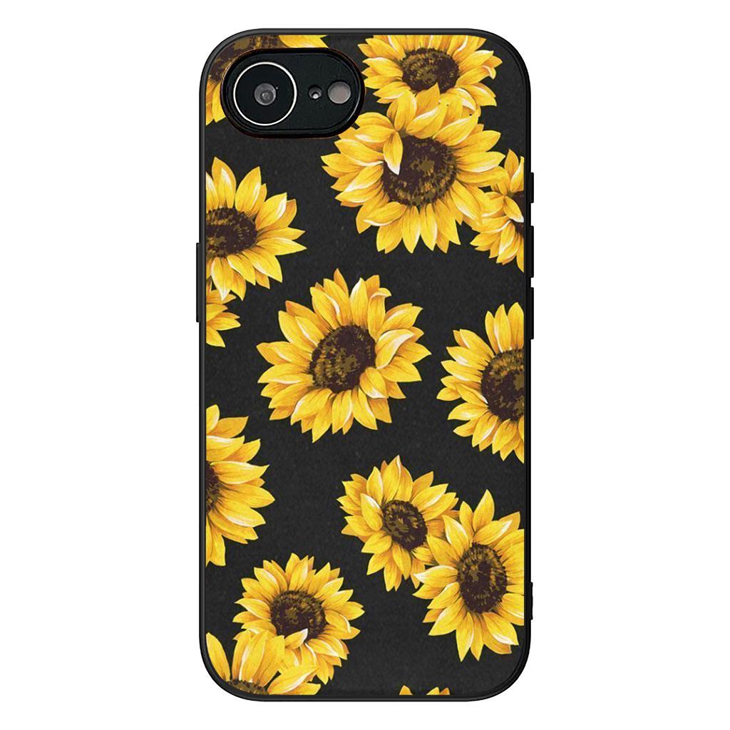 Cover for Xiaomi Redmi Note 14 12 13 ProPlus A4 A3 Pro Plus 12C 13C 14C 5G Casing Phone Case Sunflower Flower Painted Yellow