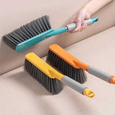 Soft Bristle Bed Brush Long Handle Dust Sweeper Broom Home Bed Cleaning Artifact Dusting Sofa Carpet Brush Room Cleaning Brush
