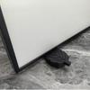 2 Pcs TPR Door Wedge Stopper Brown Under Draft Stopper Heavy Duty Heavy Duty Door Stopper  for Tiles