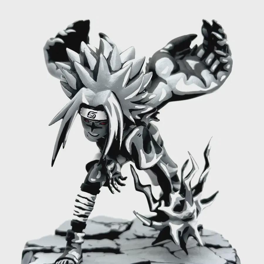 

Наруто Саске Черно-белая перекраска