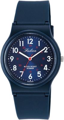 Cue & Cue Men's Falcon VS04-002 Watch, 10 ATM Water Resistant, Navy (Metallic Blue)