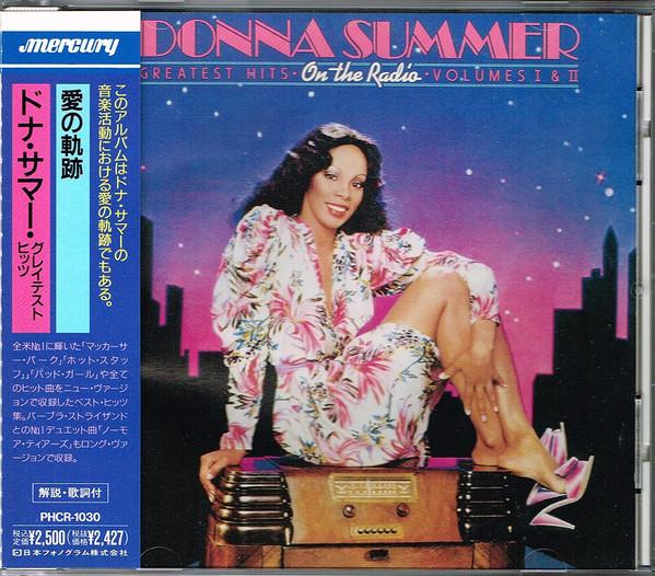 

CD DONNA SUMMER - On The Radio - Greatest Hits Volume PHCR1030 Mercury 1990 Japan Soul/Funk Б/У