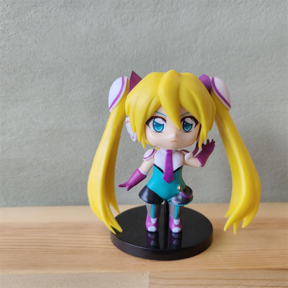 7cm 7style Random Hatsune Miku Virtual Singer Anime Action Figure 3D PVC Model Character Cosplay Accessories Cute Lovely Kids