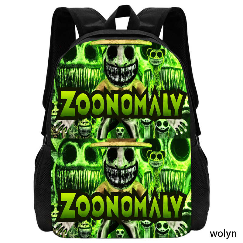 

Детский рюкзак Mochila Zoonomaly, школьные сумки с героями мультфильмов для девочек и мальчиков, прочный школьный рюкзак с аниме-игрой для детей, сумки для книг 15inches