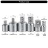 6Pcs Socket Adapter Set 1/2inch 3/8inch 1/4inch Steel Ratchet Wrench for Car Bicycles Garage Home Repair Tool