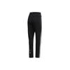 adidas Three Stripes Straight Leg Casual Sports Pants Women Pants Black ED1419