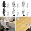 Multifunctional Glass Clamp Aluminum Alloy Office Desk Divider High Quality Partition Clamp  Desk