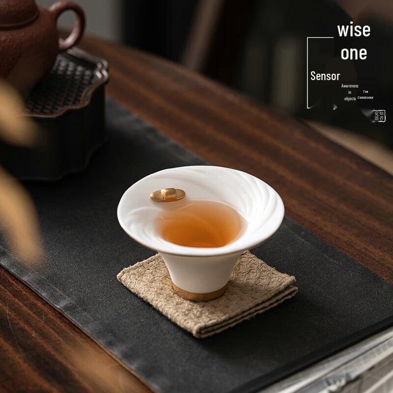 ZhiZheJueQi Master Collection Dehua Porcelain Teacup by Xu Qingyu