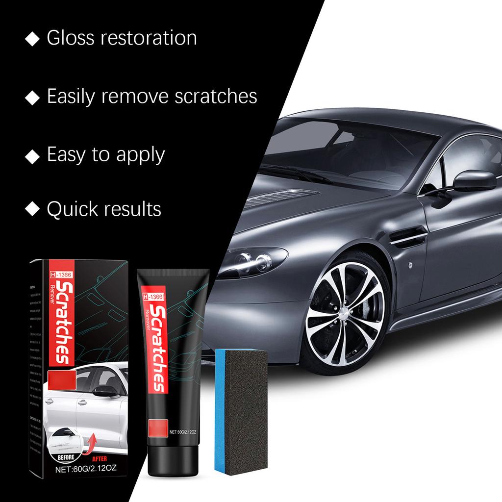 Car Scratch Wax, Paint Cleaning, Stain Removal, Scratch Polishing, Restoration, Brightening, Care And Maintenance60ml