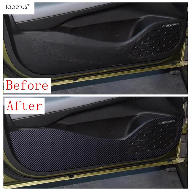 Car Inner Door Anti Kick Pad Edge Film Protection Carbon Fiber Stickers Accessories Interior For GAC Trumpchi Empow  - 2024