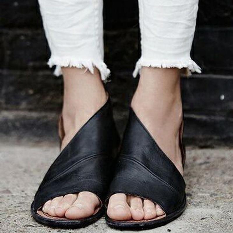 Chic Summer Women Sandals With Sexy Side Open Design And Casual Elegance