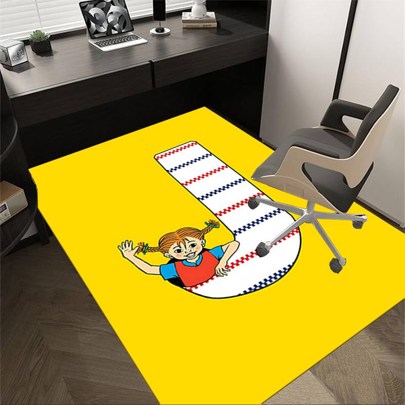 

1PC Pippi Longstocking Extra Large Non Slip Floor carpet, Office, family, bedroom, Studio Large Area Rug Indoor Rugs 60cm by 90cm
