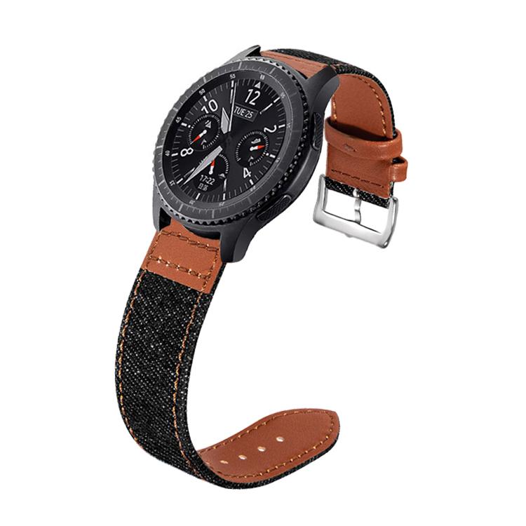 Akim Galaxy Watch Haven Denim Strap Galaxy Watch 7/Fe/6/6 Classic/ 5/5 Pro/4/3/Active 2/Gear/S3/S2/Frontier/Sports