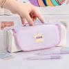 Cosmetics Storage Cartoon Star Pencil Case Large Capacity Stationery Storage Bag  Student