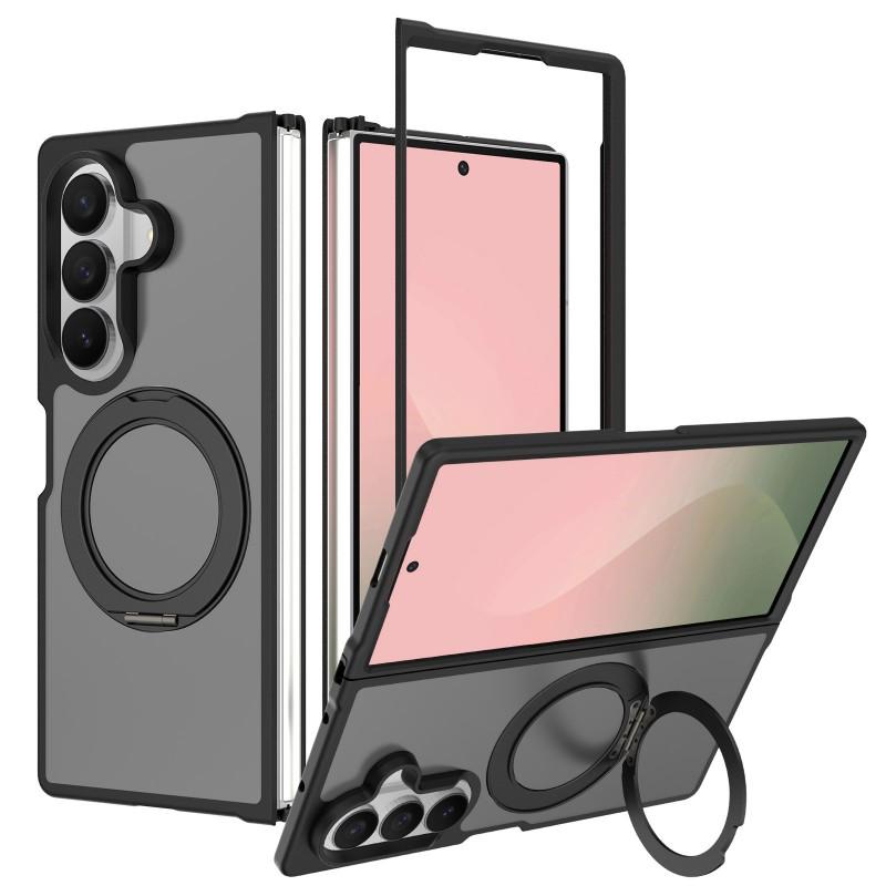 Suitable Fold7 Phone Case Drop Resistance 360 Rotary Car Magnetic Flip7 Folding Screen Bracket Protective Sleeve