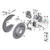 34206864449 2Pcs Stop Spring For BMW 2 Series X1 X2 F45 F46 F48 Car Accessories Rear Disc Brake Pad Retaining Clip