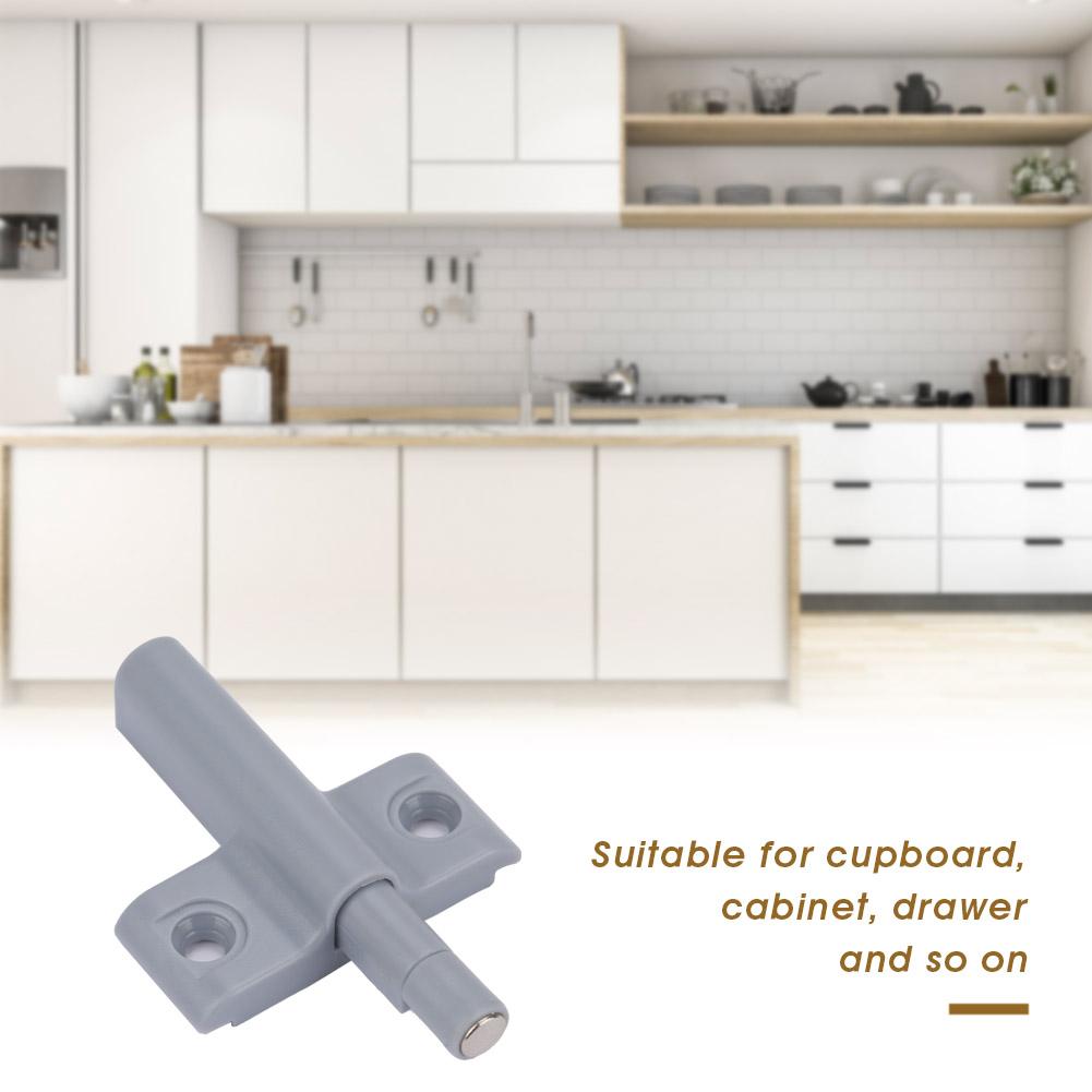10pcs Magnetic Cabinet Door Catches Buffer Free Handle Drawer Rebound Bumper(small)