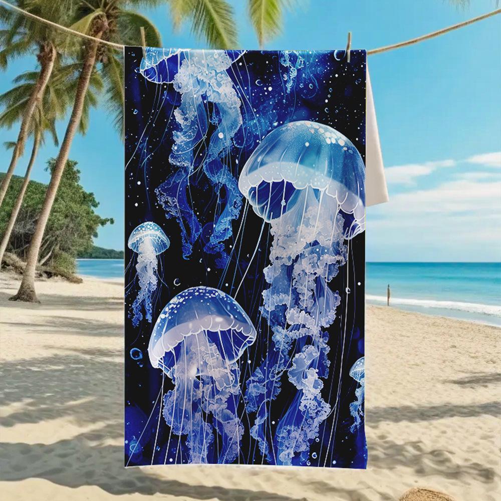 New, Double-sided Velvet Beach Towel, Support Surf Towel, Sports Towel.