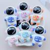 5pcs/10Pcs New Cute Resin Cartoon Astronaut  Series Flat Back Scrapbooking DIY Jewelry Craft Decoration Accessories
