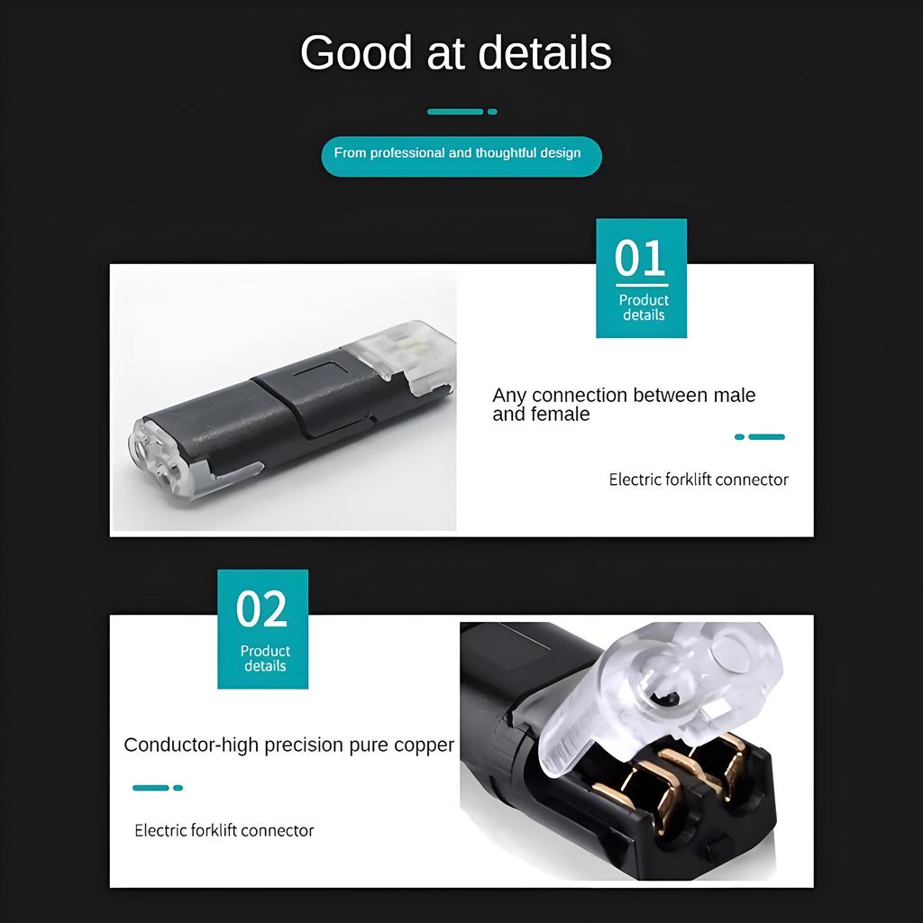 D2 Two-Wire Pin Strip-Free Plug Butt Plug Type Removable Quick Connection Terminal Automotive Connector Electrical Connector