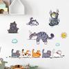 Funny Car Sticker Cat Climbing Pet Animal Styling Stickers Creative Bumper Decals