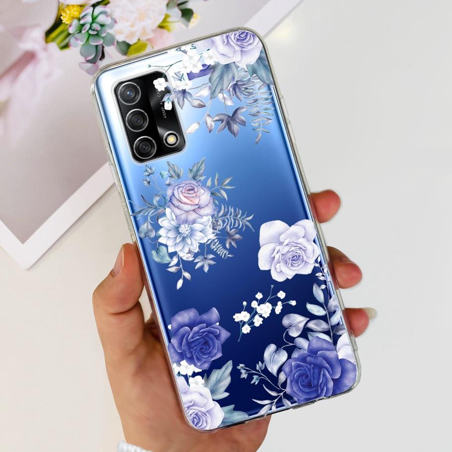 For OPPO A74 4G Case CHP2219 Cover Popular Flower Art Painted Soft Silicone Case For OPPO A95 4G Reno6 Lite CHP2365 OPPOA74 Etui