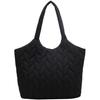 [Giselle] Quilted Tote Bag, Large Capacity, A4 Large, Big Tote Bag, Lightweight, Durable, Mother's Bag, For Commuting To Work or School, Women's