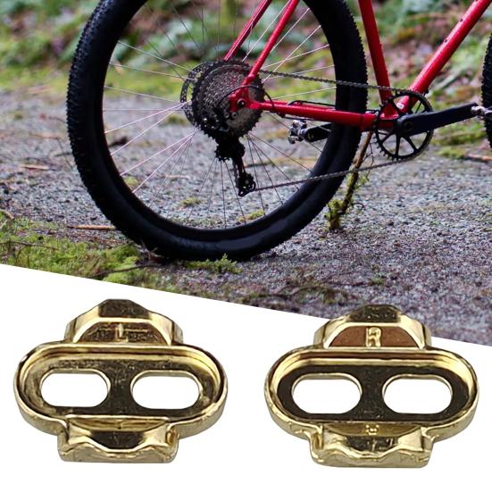1 Set Bicycle Pedal Cleats Wear-resistant Copper Mountain Bike Premium Pedals Cleats